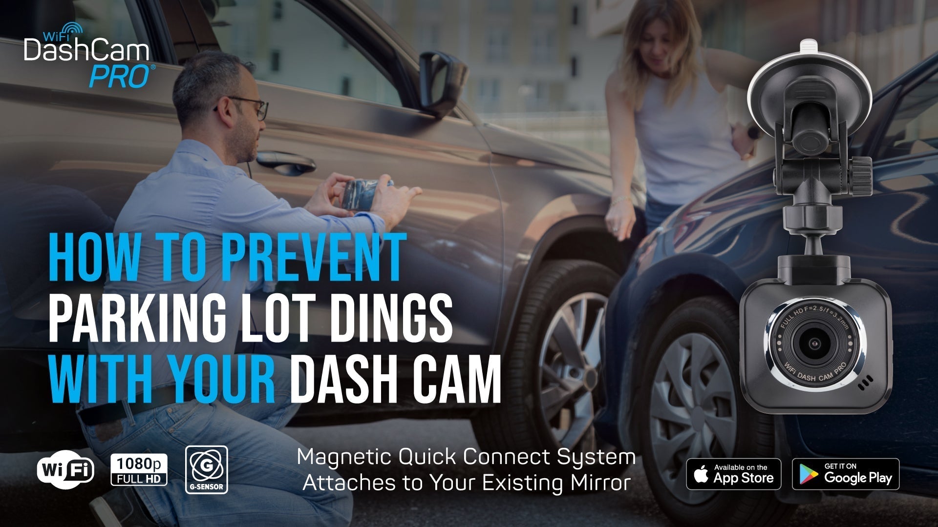 How to prevent parking lot dings with your dash cam.